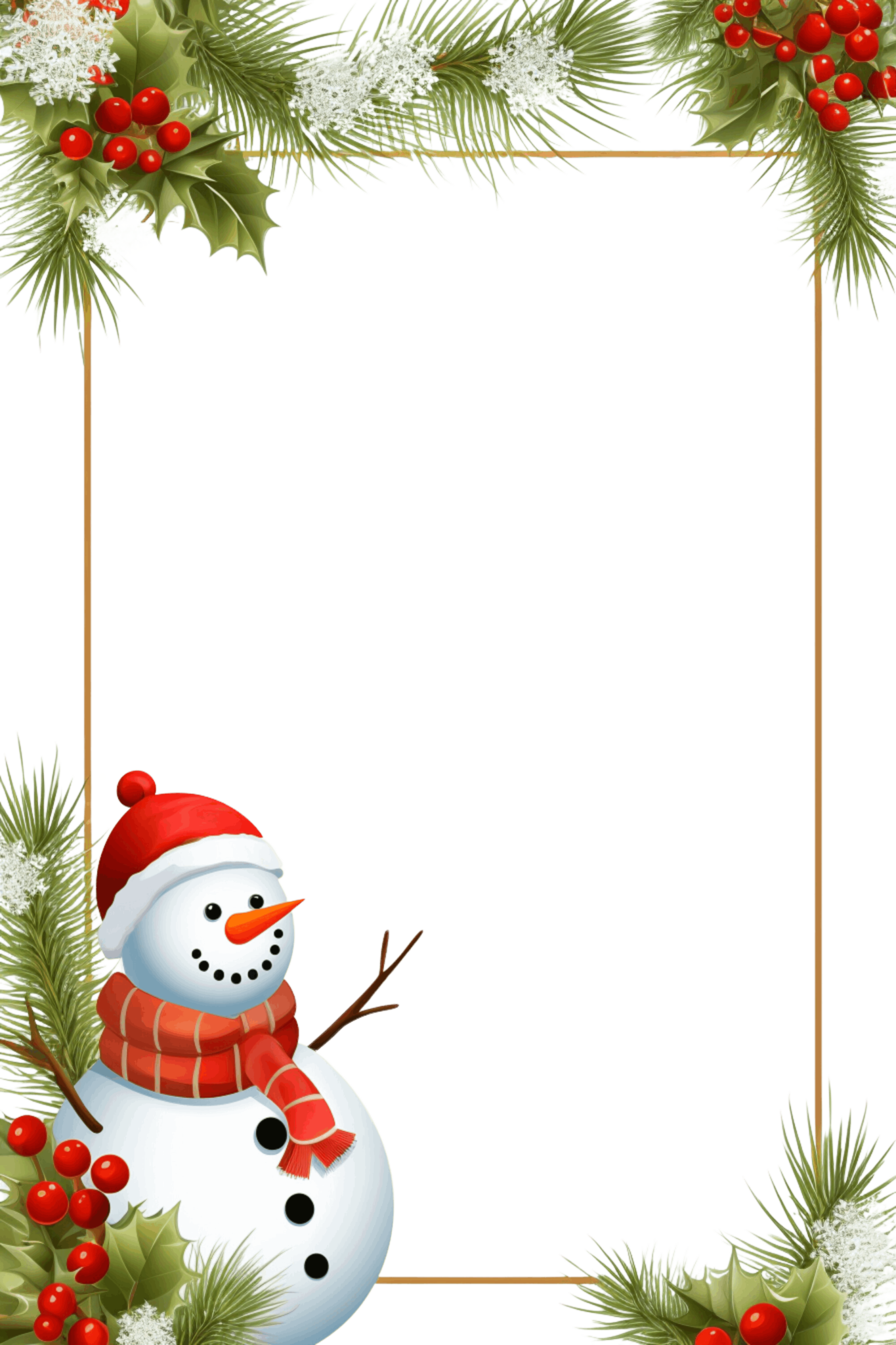 Christmas Page Borders PNG Images Free Design Palace