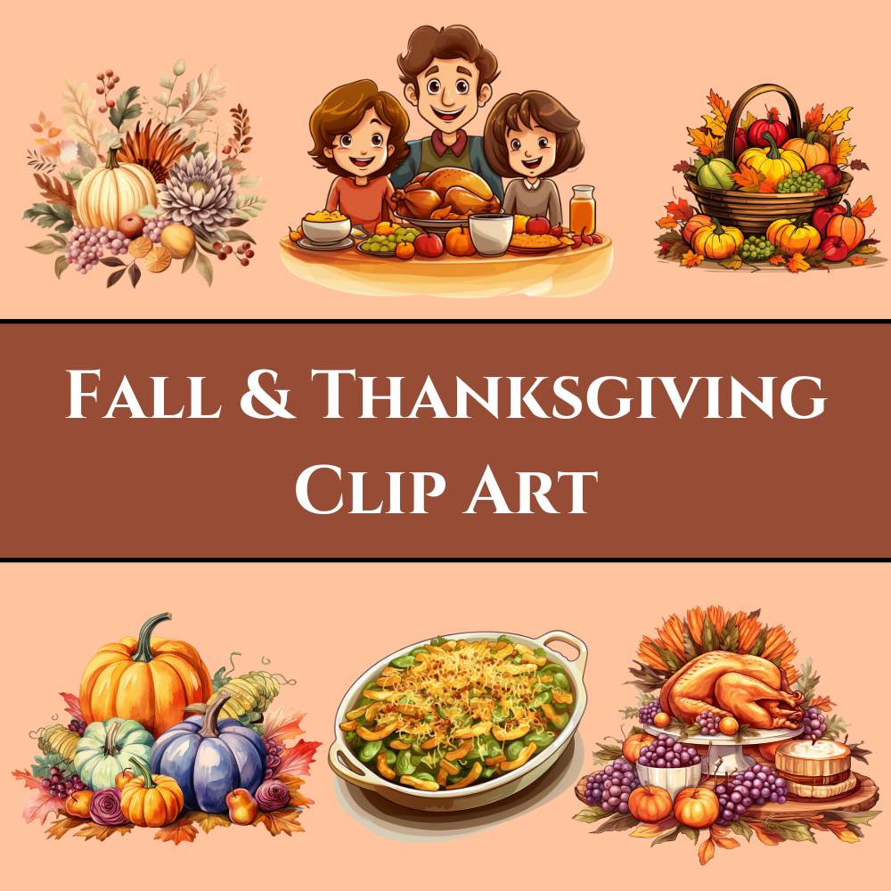 Fall and Thanksgiving Clip Art