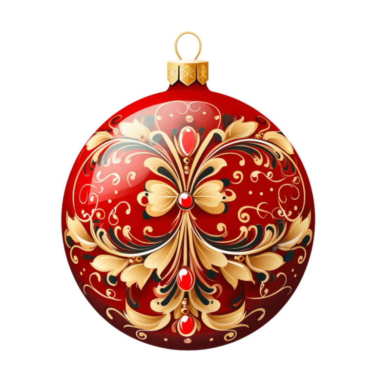 Christmas Ornaments Clip Art - Free Design Palace