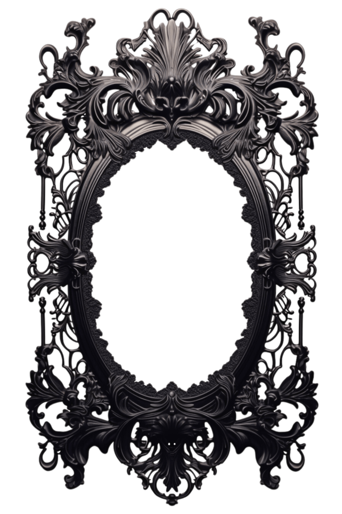 Black Metal VictoBlack Metal Victorian Digital Frame Page Borderrian Digital Frame